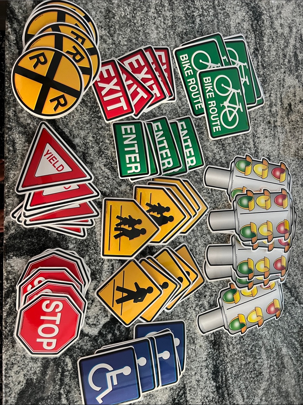 Traffic Sign Bulletin Board Cutouts